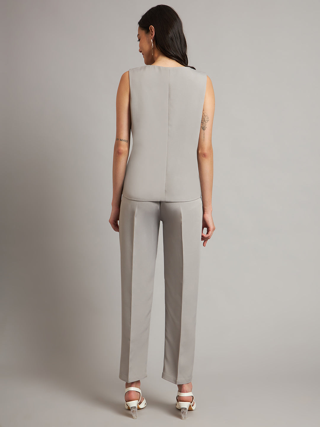 Waistcoat With Trousers Suit