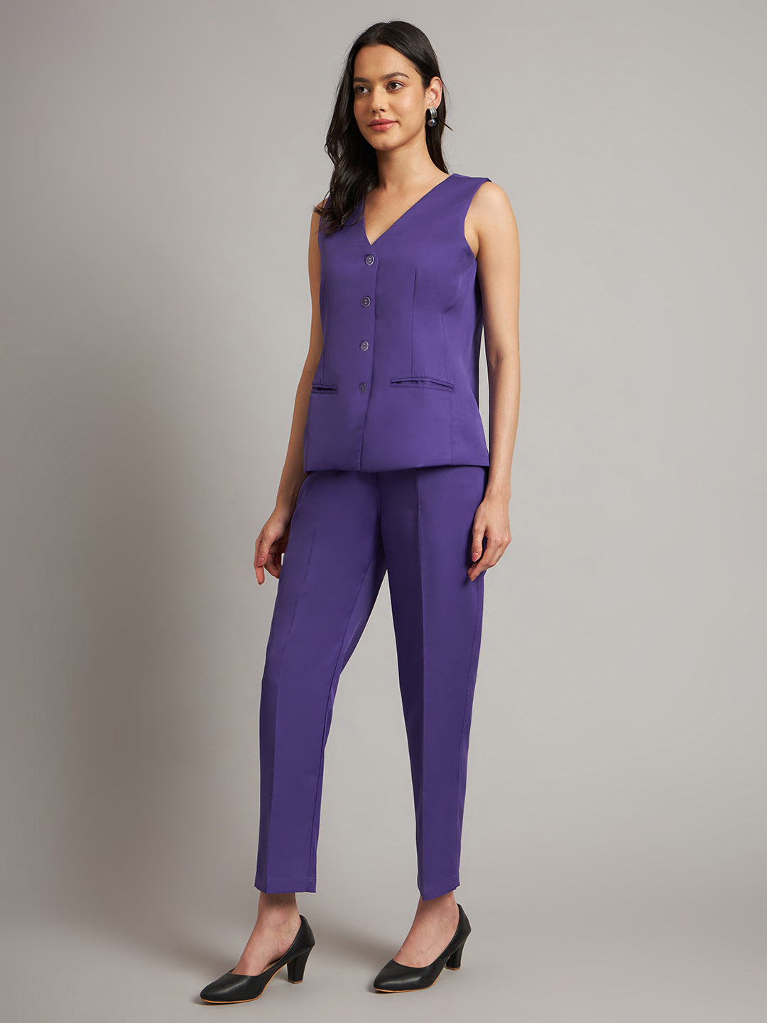 Waistcoat With Trousers Suit