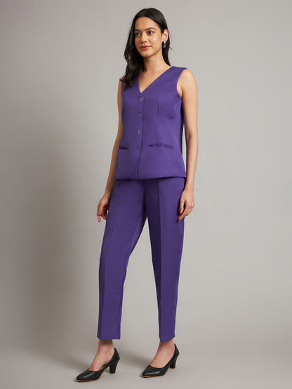 Waistcoat With Trousers Suit