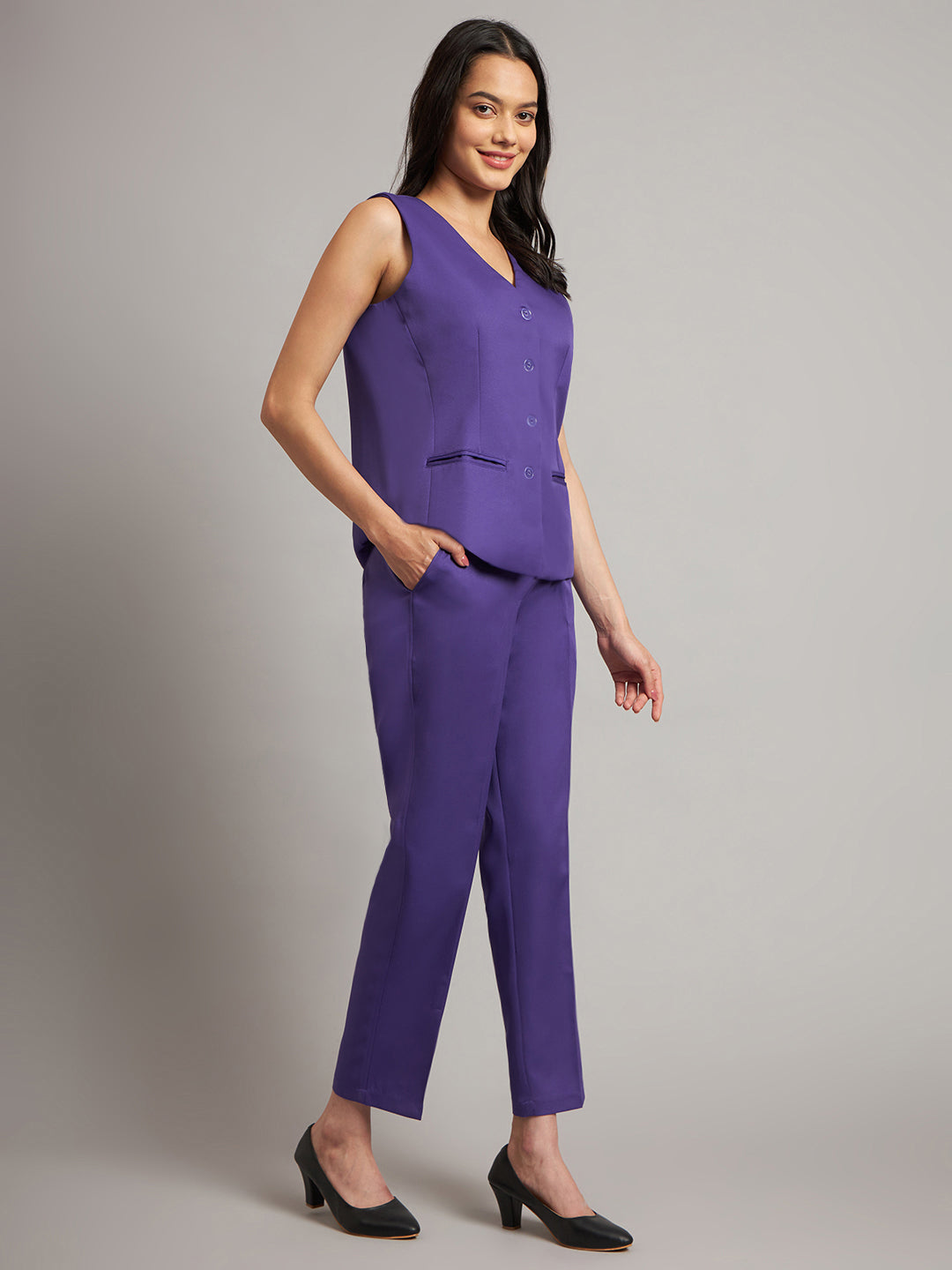 Waistcoat With Trousers Suit