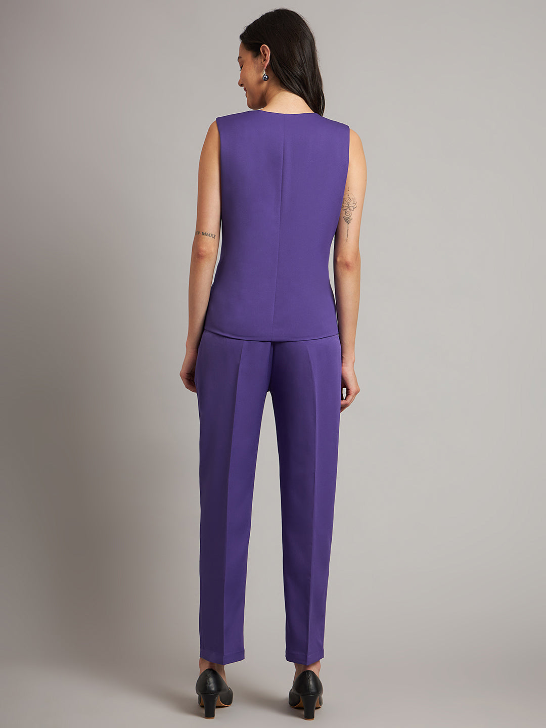 Waistcoat With Trousers Suit