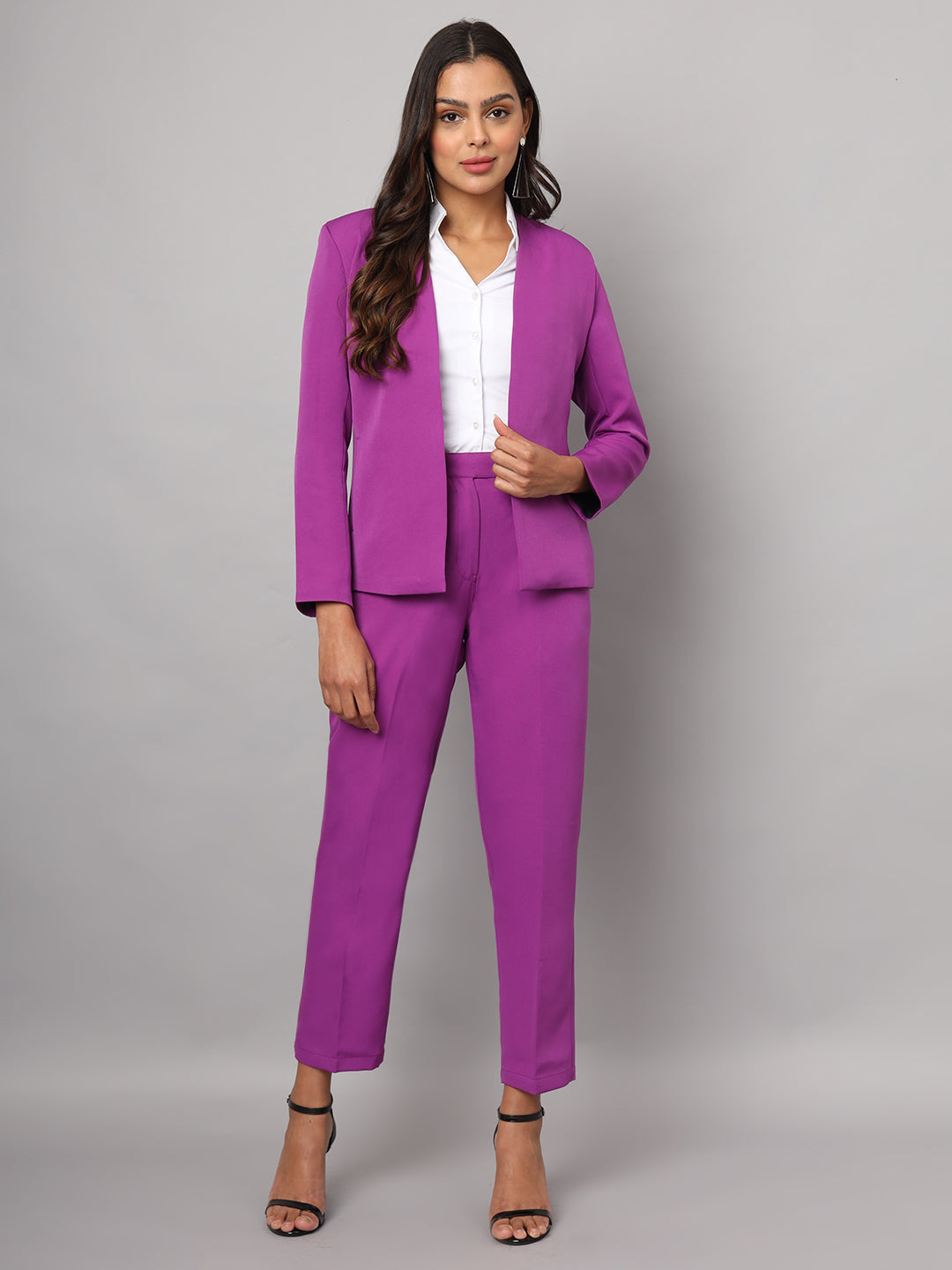 Formal Front Open Blazers