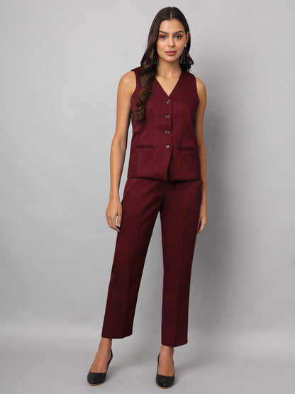 Waistcoat With Trouser Set