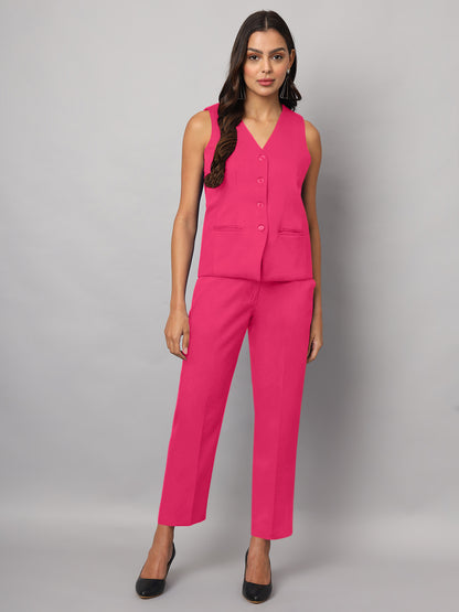 Waistcoat With Trousers Suit