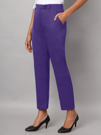 Ankle Length Formal Trousers