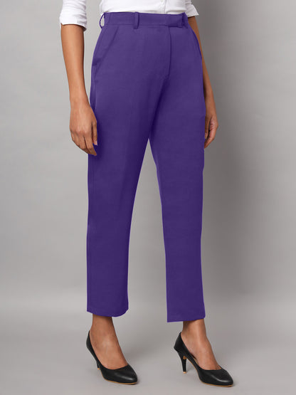 Ankle Length Formal Trousers