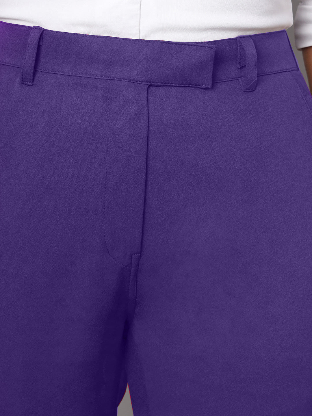 Ankle Length Formal Trousers