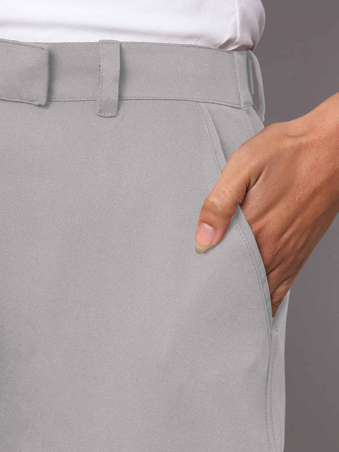 Ankle Length Formal Trousers