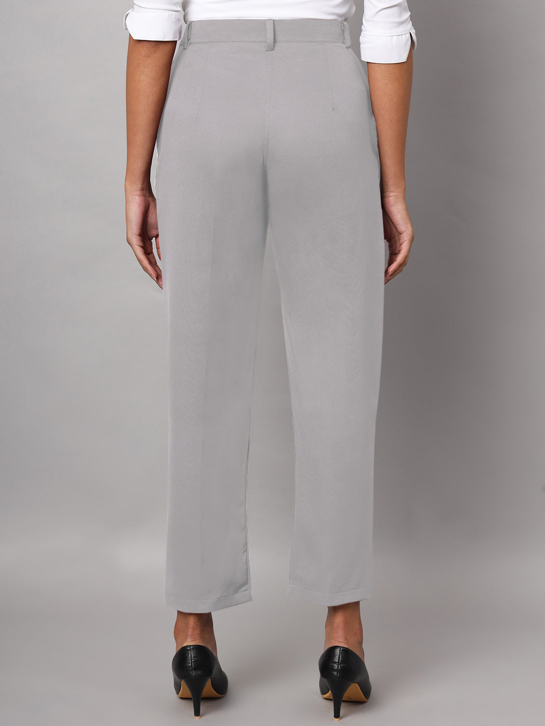 Ankle Length Formal Trousers