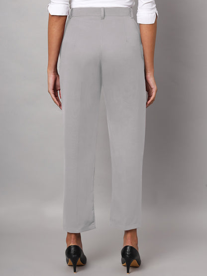 Ankle Length Formal Trousers