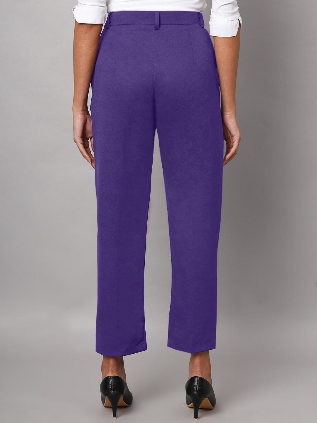 Ankle Length Formal Trousers