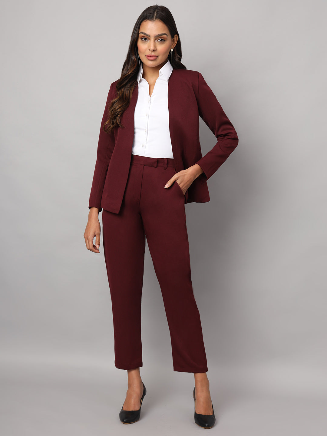 Formal Front Open Blazers