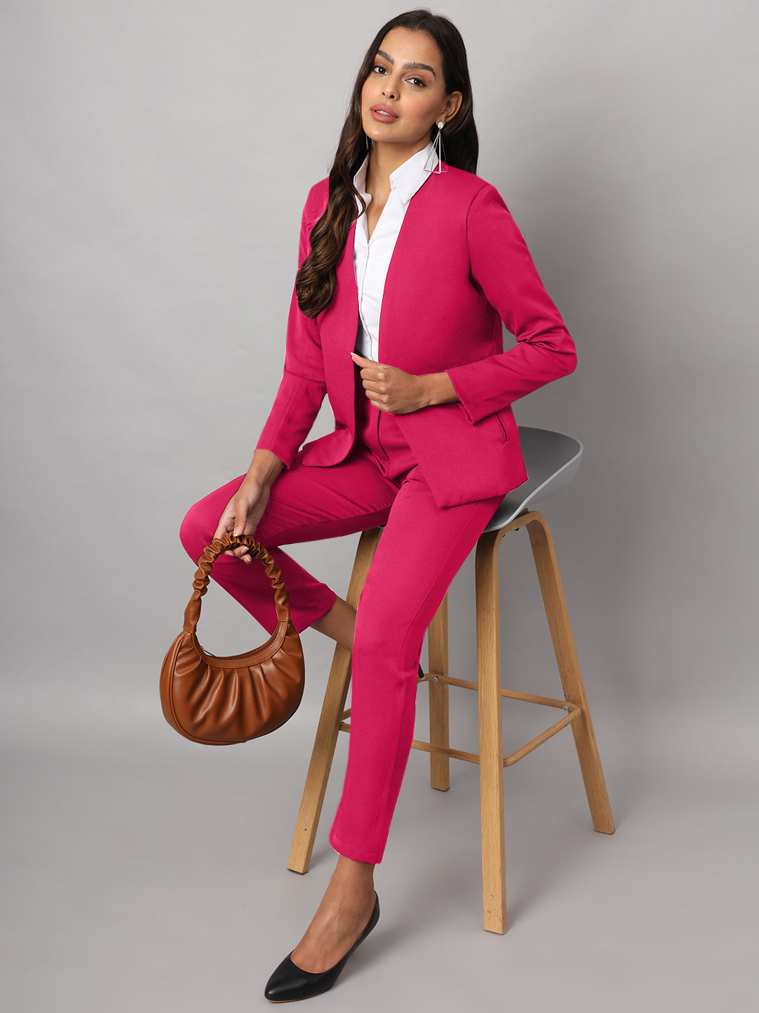Ankle Length Formal Trousers