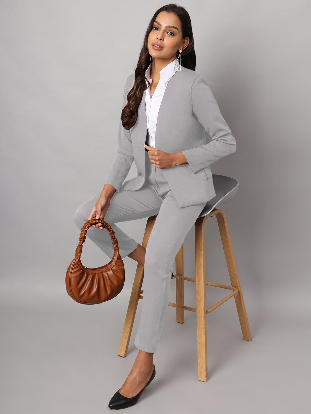 Ankle Length Formal Trousers