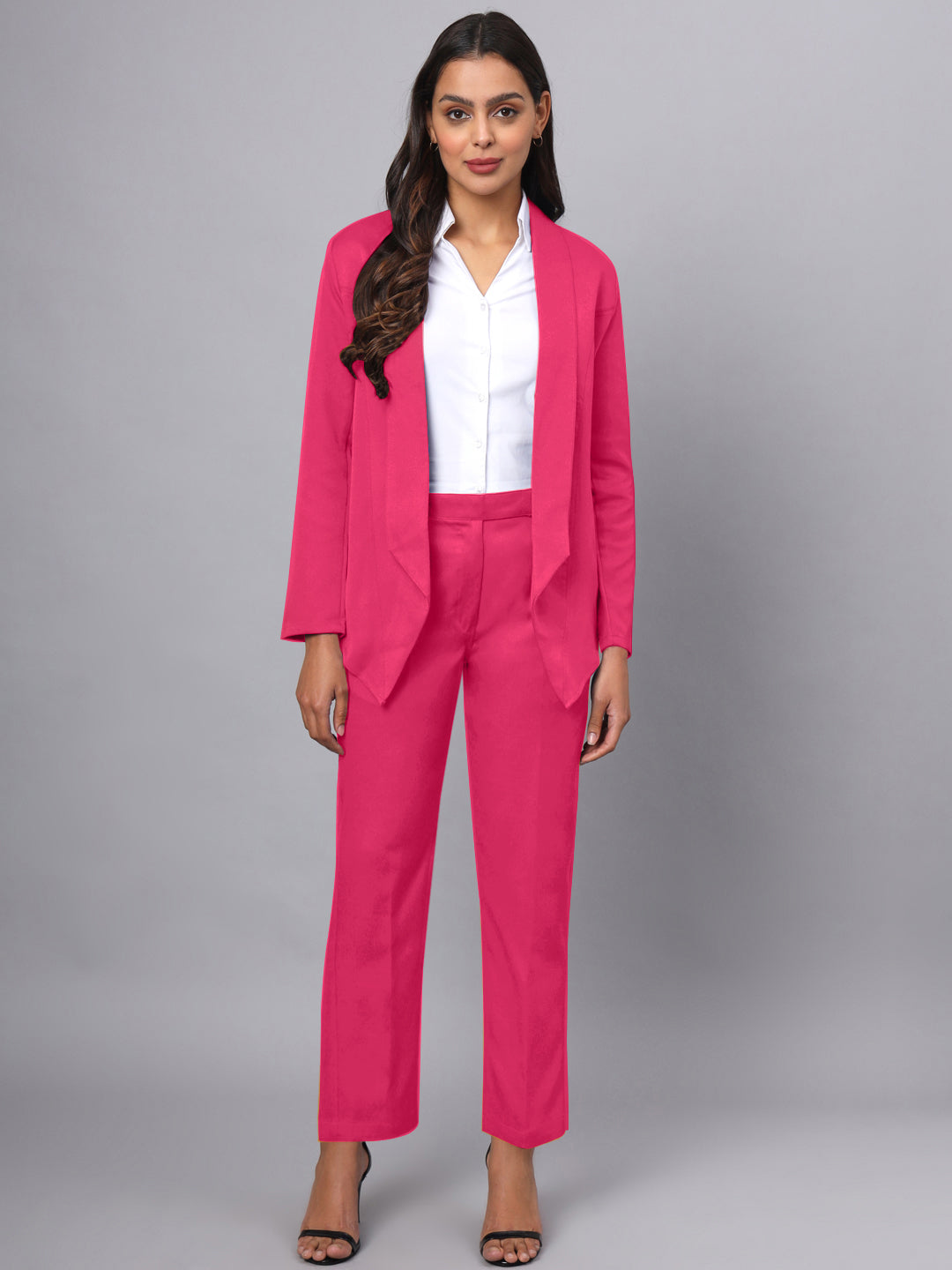 Shawl Collar Blazer With Trousers Two Pieces Formal Suit