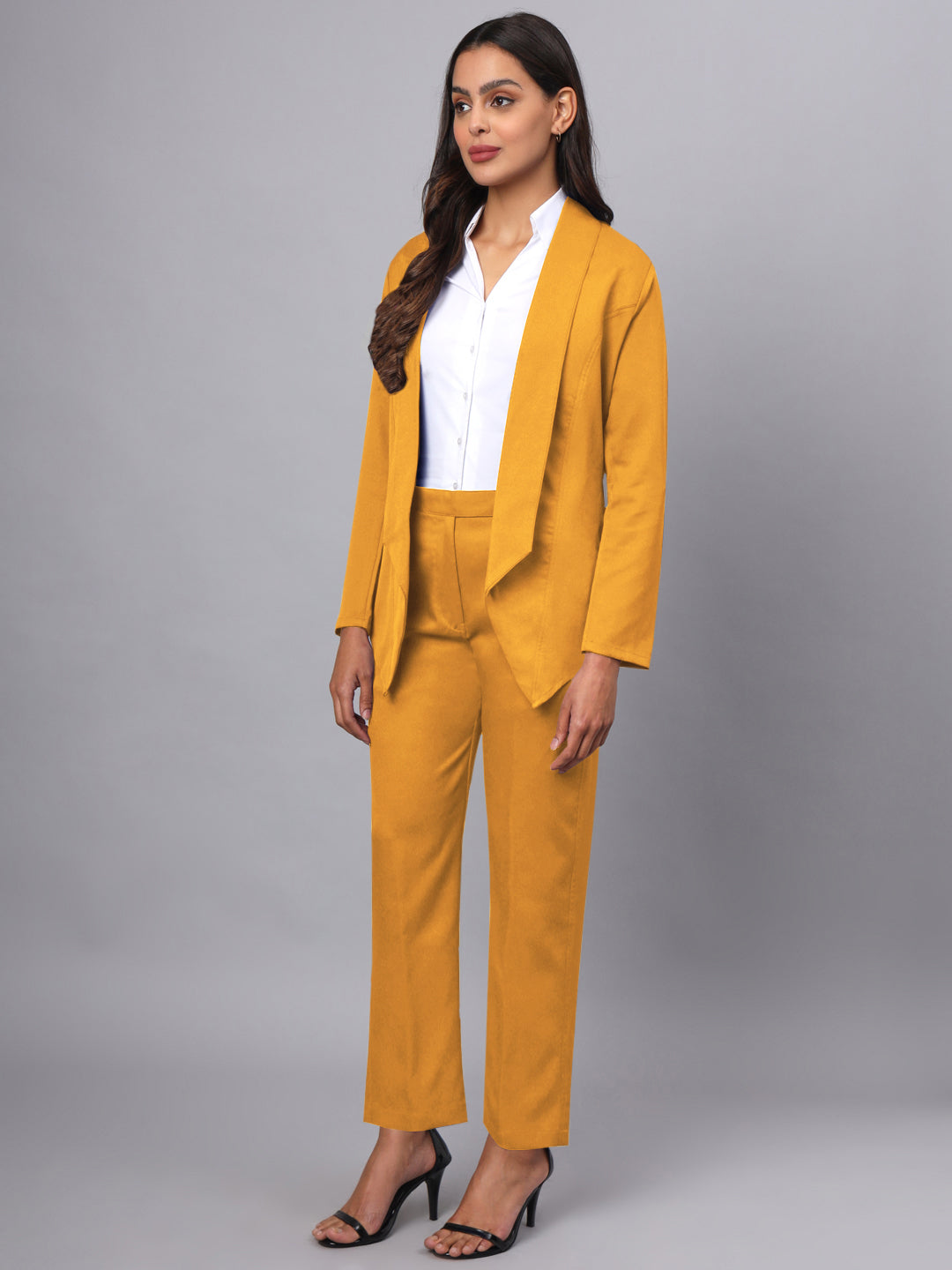 Shawl Collar Blazer With Trousers Two Pieces Formal Suit