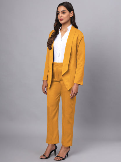 Shawl Collar Blazer With Trousers Two Pieces Formal Suit