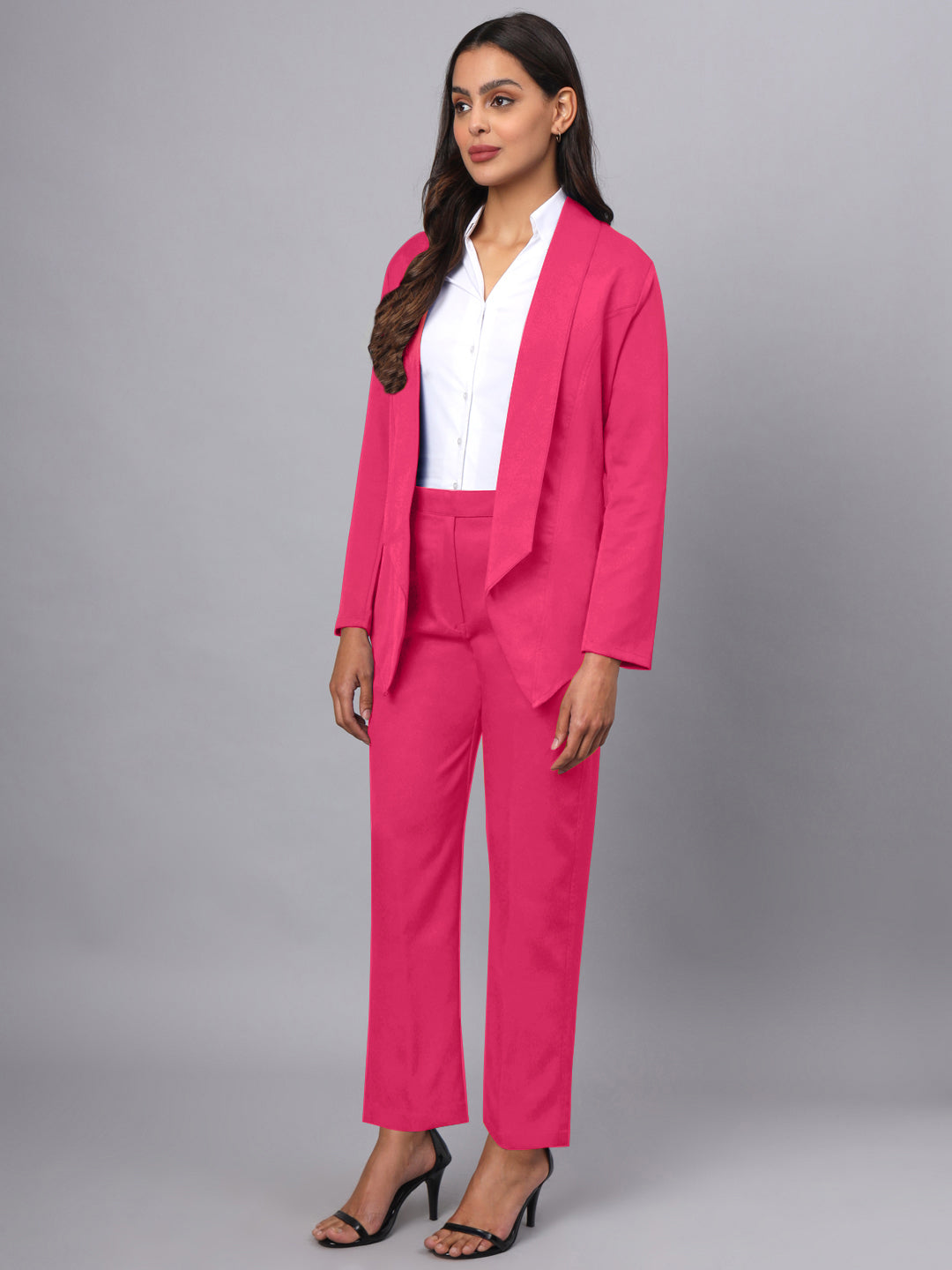 Shawl Collar Blazer With Trousers Two Pieces Formal Suit