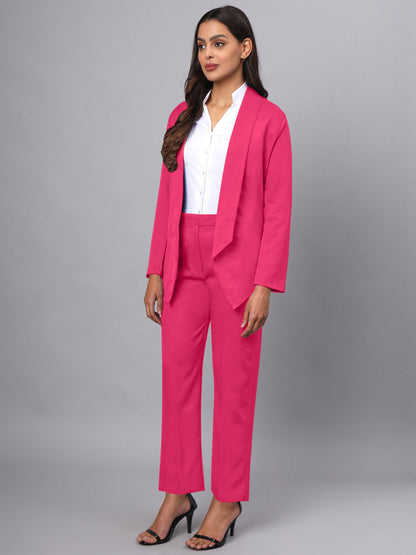 Shawl Collar Blazer With Trousers Two Pieces Formal Suit