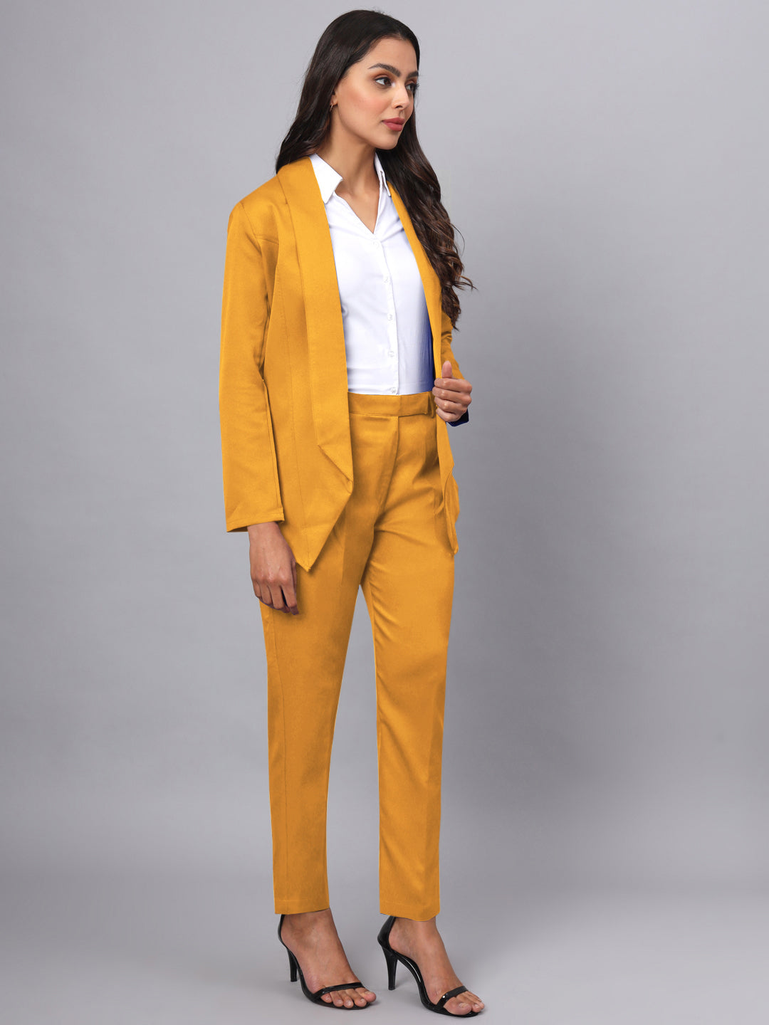 Shawl Collar Blazer With Trousers Two Pieces Formal Suit