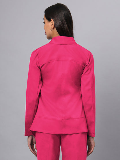 Shawl Collar Open Front Blazer