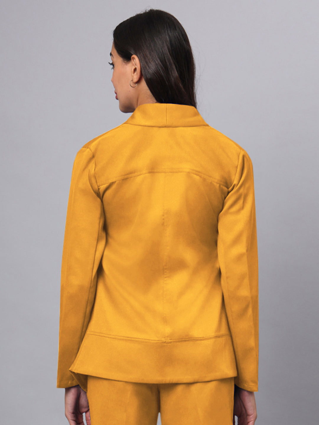 Shawl Collar Open Front Blazer