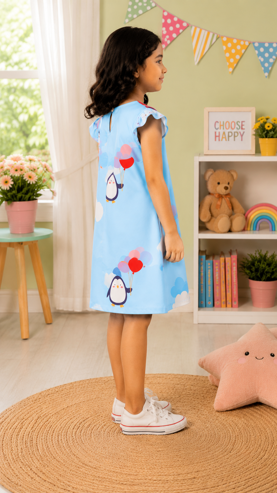 Penguin Printed A-Line Dress