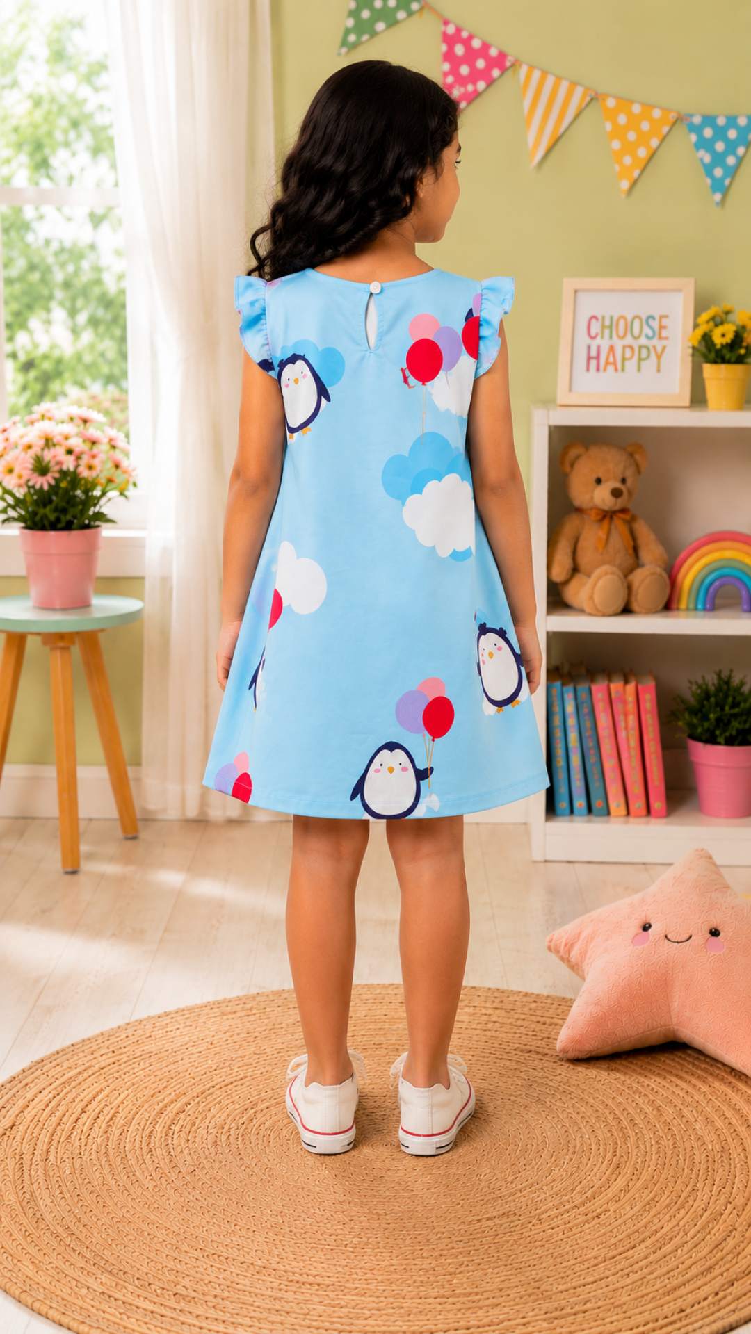 Penguin Printed A-Line Dress