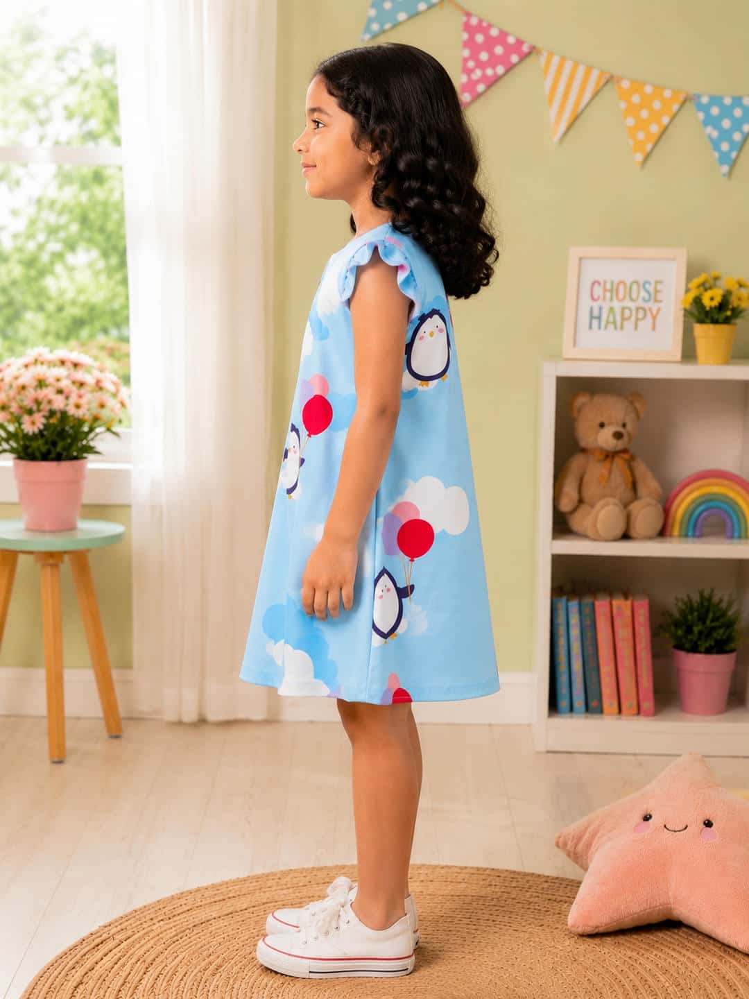 Penguin Printed A-Line Dress